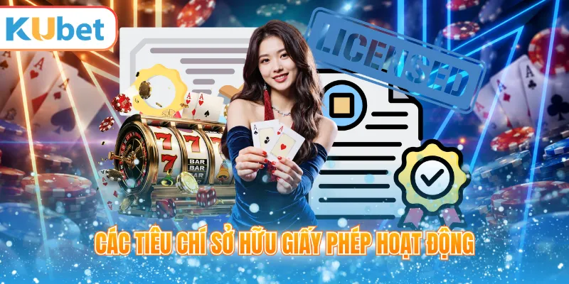 Thông tin giấy phép cần đối chiếu trong tài khoản KUBET